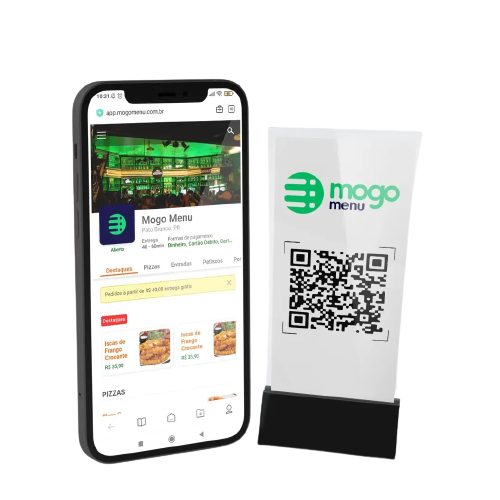 Cardápio digital Qr-code Mesas e comanda